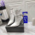 Tom Ford 10,5 cm Leder Padlock Ankle Boot In White