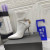 Tom Ford 10,5 cm Leder Padlock Ankle Boot In White