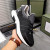 Tom Ford Nylon Mesh Lace-Up Low-Top Sneaker In Schwarz