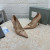 Tom Ford 10,5 cm Krokodil Print Wies Toe High Heels In Nude