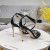 Tom Ford 11cm Nappa Ida Sandale In Schwarz