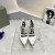 Tom Ford 7,5 cm Zwei-Riemen-Metallic Toe Cap Leather Pumps In White