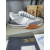 Tom Ford Wildleder Technische Gewebe-James Sneaker In Grau/Weiß 008