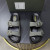 Tom Ford Herren Leder Flip-Flops In Grey02