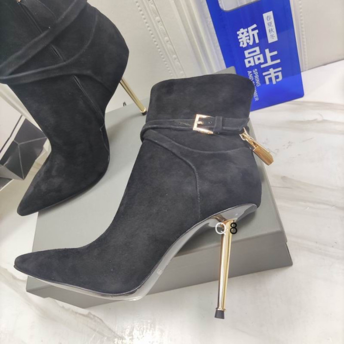 Tom Ford 10.5 cm Λουκέτο μποτάκι Αστραγάλου Σε Μαύρο