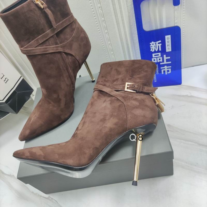 Tom Ford 10.5 cm Λουκέτο μποτάκι Σε Καφέ