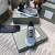 Tom Ford Νάυλον Πλέγμα Jago Χαμηλό-Top Sneaker Grey02