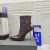 Tom Ford 10.5 cm Δέρματος Λουκέτο μποτάκι Σε Καφέ