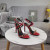 Tom Ford 10.5 cm Δέρματος Χρυσή Αλυσίδα Σανδάλι Σε Κόκκινο