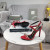 Tom Ford 10.5 cm Δέρματος Χρυσή Αλυσίδα Σανδάλι Σε Κόκκινο