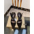 Tom Ford Velvet Ασύμμετρη Κρύσταλλο Σανδάλι Σε Black03
