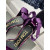 Tom Ford 10cm Μετάξι Κορδέλα Βελούδο Σανδάλια Σε Μωβ